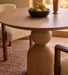 Luxury Modern Solid Oak Wood Dining Table - 6-8 Person Seater Kitchen Furniture