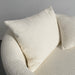 Modern White Boucle Swivel Lounge Chair for Living Room Chic Comfort