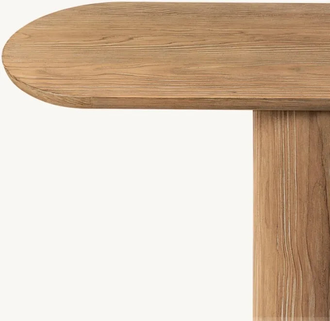 Modern Large Luxury Solid Wood Dining Table for Kitchen Dining Room