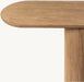 Modern Large Luxury Solid Wood Dining Table for Kitchen Dining Room