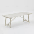 Modern Japanese Wabi Sabi Solid Wood Dining Table, Space-Saving Foldable Design