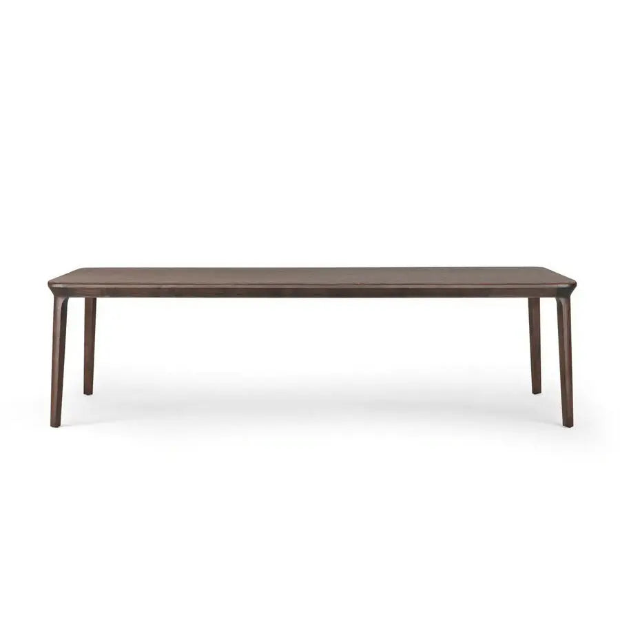 Luxury Italian Design Rectangular Wood Dining Table for Modern Homes