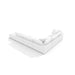 Modern Luxury White Down Feather Modular Cloud Sectional U-Shape Sofa