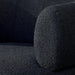 Modern Black Boucle Swivel Accent Chair: Stylish Velvet Oak Living Room Sofa