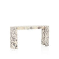 Luxurious Tostone Calacatta Viola Marble Rectangle Console Table for Elegant Spaces