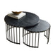 Elegant Natural Wood Nesting Coffee Table Set for Living Room Decor