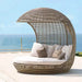 Architectural Grade All Weather Rattan Daybed for Commercial Outdoor Fitouts
