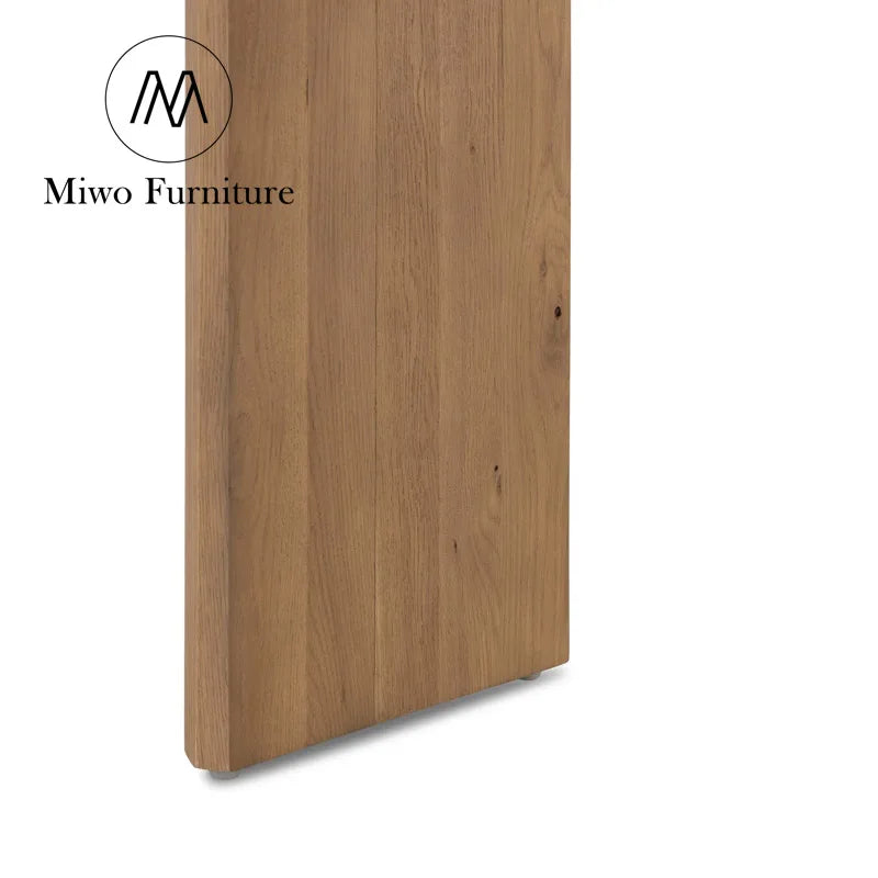 Modern Nordic Solid Wood Narrow Hallway Entry Console Table