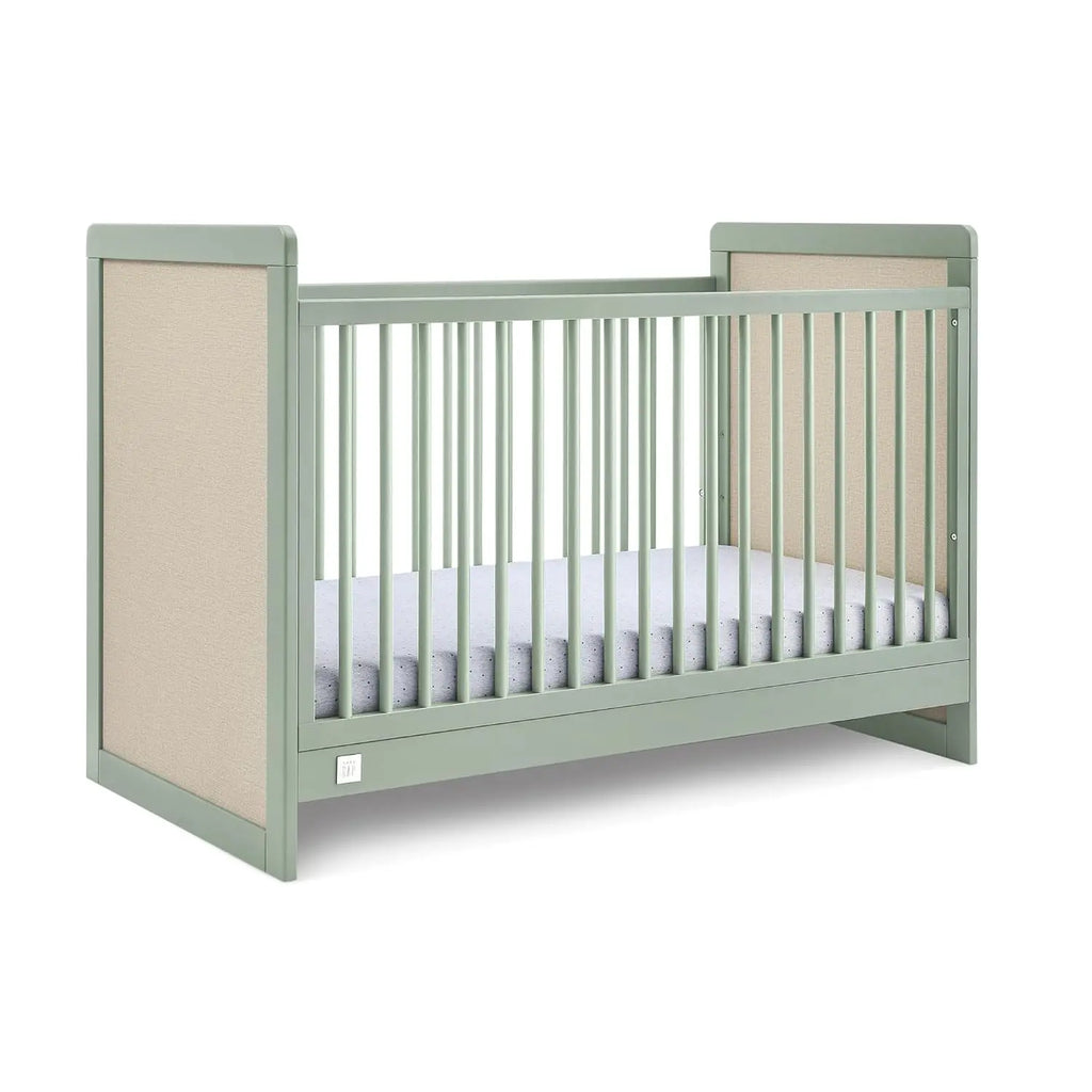 Premium 4-in-1 Convertible Wooden Baby Crib with 3 Adjustable Height Levels