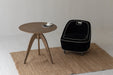Luxury Velvet Upholstered Single Sofa Chair with Oak Feet