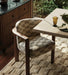 Modern Customizable Solid Wood & Fabric Dining Chair for Home & Restaurant