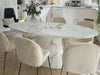 Tostone Arabescato Corchia Marble Dining Table for Modern Kitchens & Interiors