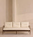 Modern Luxury Fabric Single Chaise Lounge Sofa Chair with Solid Oak Legs
