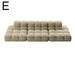 Cozy Modular Fabric Sofa Set, Tufted Modern Living Room Corner Couch