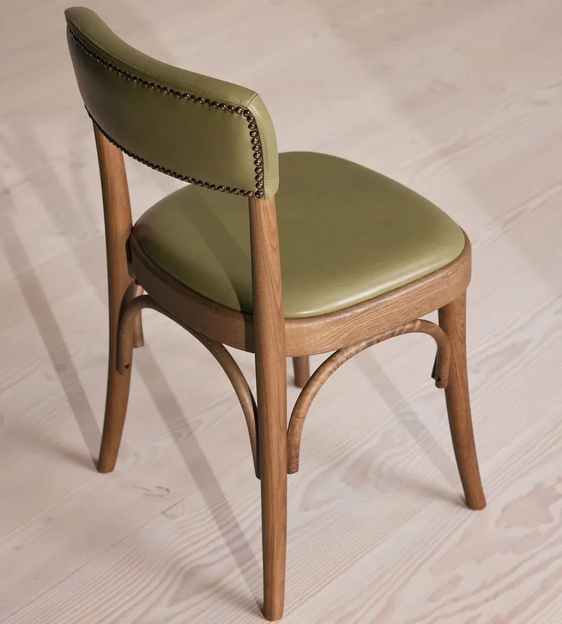 Modern Solid Wood Armless Dining Chair Customizable Home Furniture