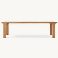Elegant American Solid Wood Dining Set - Customizable for Home, Hotel, Restaurant Villa.