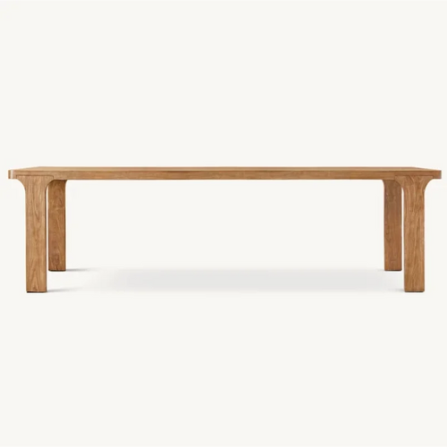 Elegant American Solid Wood Dining Set - Customizable for Home, Hotel, Restaurant Villa.
