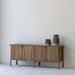 Rustic Reclaimed Pine Wood Sideboard Cabinet - Retro Kitchen Storage Furniture