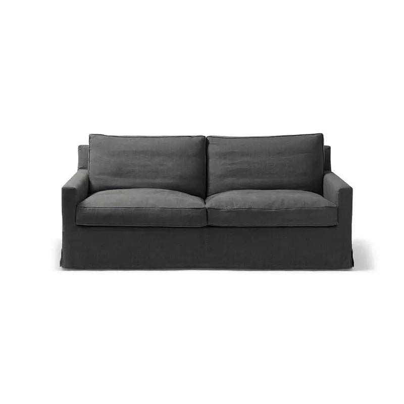 Chic Italian Faux Leather Convertible Sleeper Sofa for Modern Living Rooms