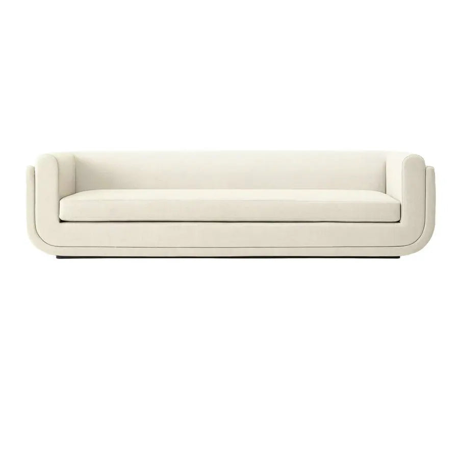 Modern Curved Velvet Sectional Sofa for Luxury Spaces