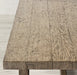 Customizable American Solid Oak Dining Table for Restaurant, Hotel, Villa