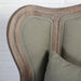 Elegant French Wooden Carved Armchair for Living Room, Wedding, or Accent Piece
