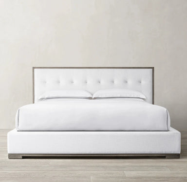 Modern Luxury King Size Solid Wood Sofa Bed Frame for Home