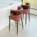 Luxurious Nordic Modern Wooden Bar Stool for Kitchen & Commercial Spaces