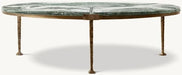 Luxury Custom Handcrafted Marble Coffee Table for Elegant Living Room Decor