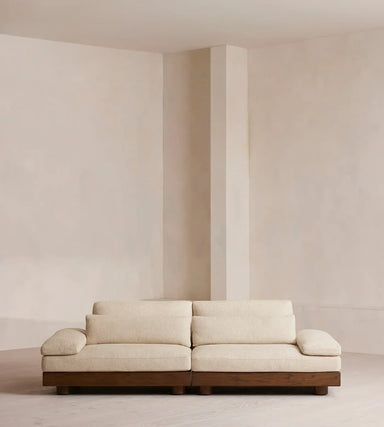 Luxurious Italian Minimalist Fabric L-Shape Sofa for Modern Living Rooms