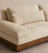 Luxurious Handcrafted Chesterfield Sectional Sofa - U-Shape Fabric Living Room Corner