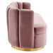 Elegant Channel Tufted Performance Velvet Sofa Couch - Modern Living Room Furniture