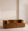 Luxury Velvet Modular Sectional Sofa Set - Modern Customizable Living Room Furniture