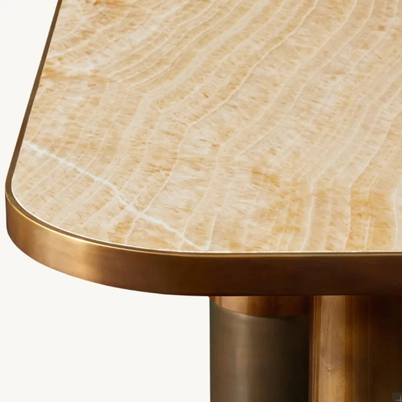 Customizable American Farmhouse Style Dining Table for Restaurant Hotel Villa
