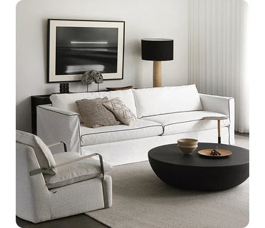 Modern Minimalist Cloud Sofa, Luxurious 4-Seater European Style Comfort Couch