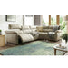 Plush Power Reclining Love Seat Sofa, Integrated Cupholders & Storage Console