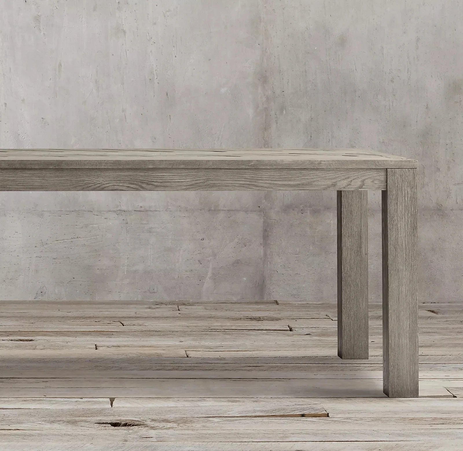 Elegant Solid Wood Dining Table for Home or Restaurant, Customizable Size & Color
