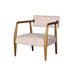 Comfortable Fabric Armchair for Living Room, Hotel, Office - Modern Leisure Chair