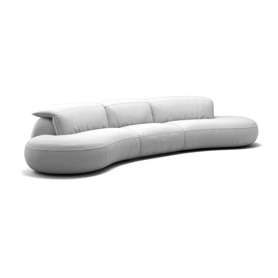 Modern L-Shape Sectional Sofa: Faux Leather, Modular Design, Comfort Couch