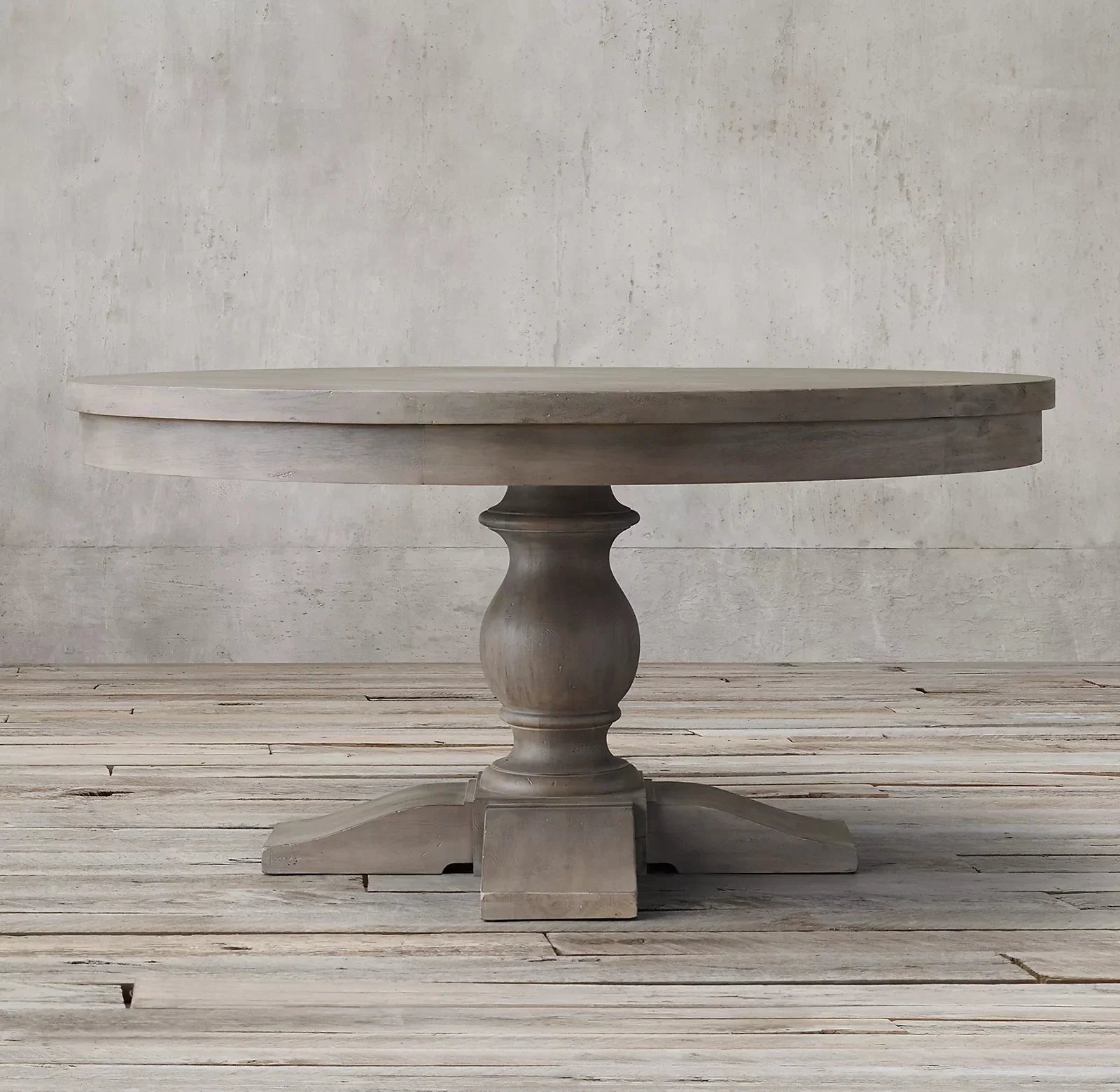 Premium Round Solid Wood Dining Table: Handmade, Elegant Home & Kitchen Furniture