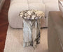 Tostone Elegant Round Marble Side Table for Living Room Decor