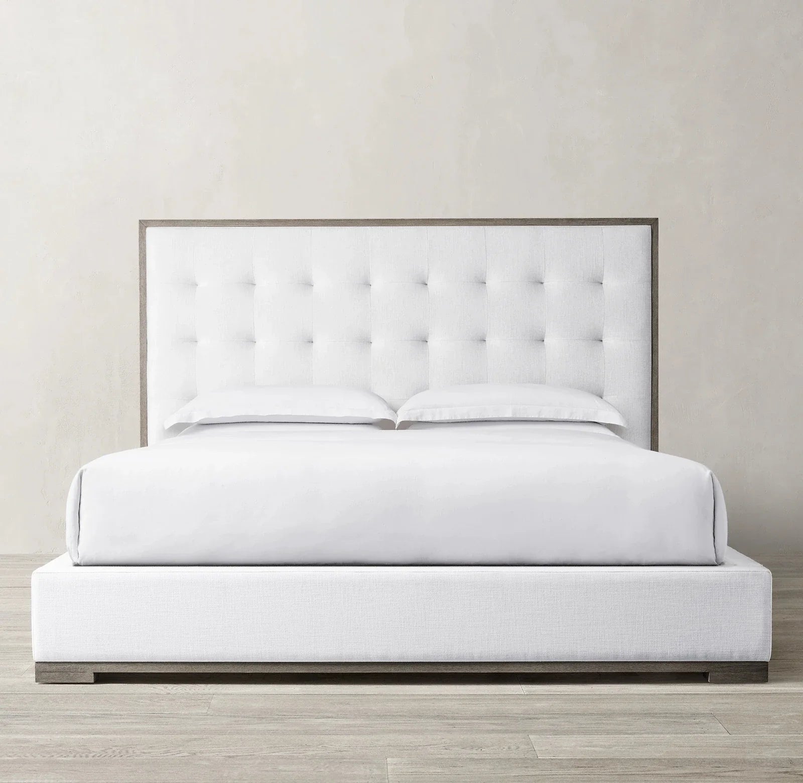 Modern Luxury King Size Solid Wood Sofa Bed Frame for Home