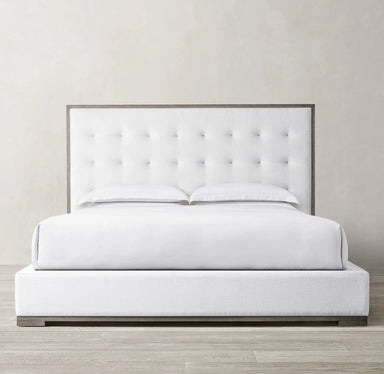 Modern Luxury King Size Solid Wood Sofa Bed Frame for Home