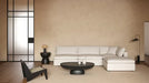 Modern Natural Rattan Cane Lounge Chair, Oak Frame, Backrest, Living Room Accent