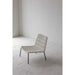 Coastal Wabi-sabi Rope Lounge Chair: Minimalist Retro Living Room Furniture