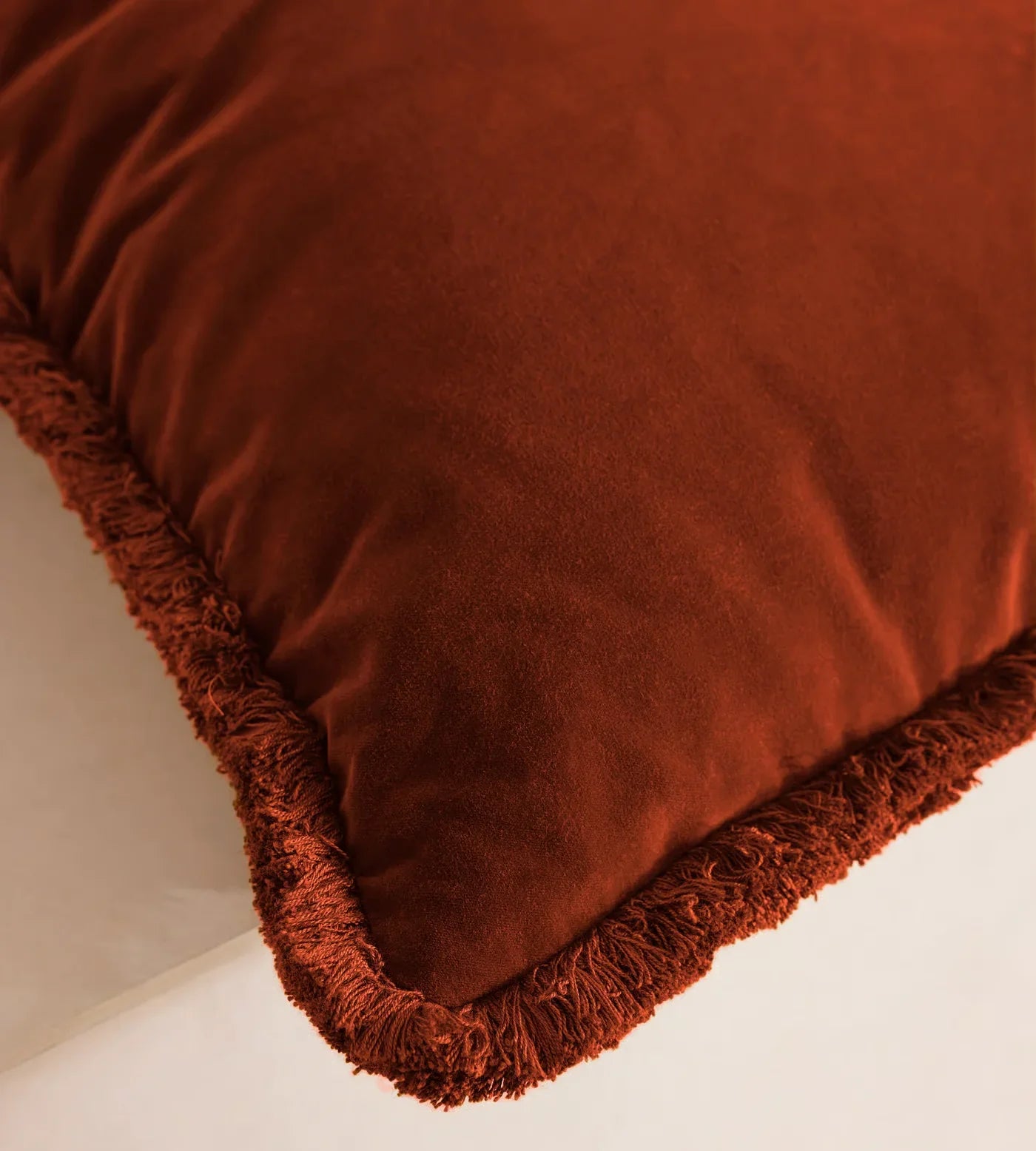 Elegant Vintage Velvet Fringe Pillow Cover - Sofa Decor Cushion