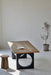 Elegant French Country Oak Plywood Dining Table | Modern Nordic Design, Foldable