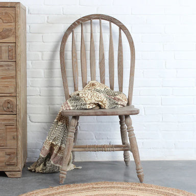 Premium Solid Oak High Back Oval Dining Chair for Restaurant & Home