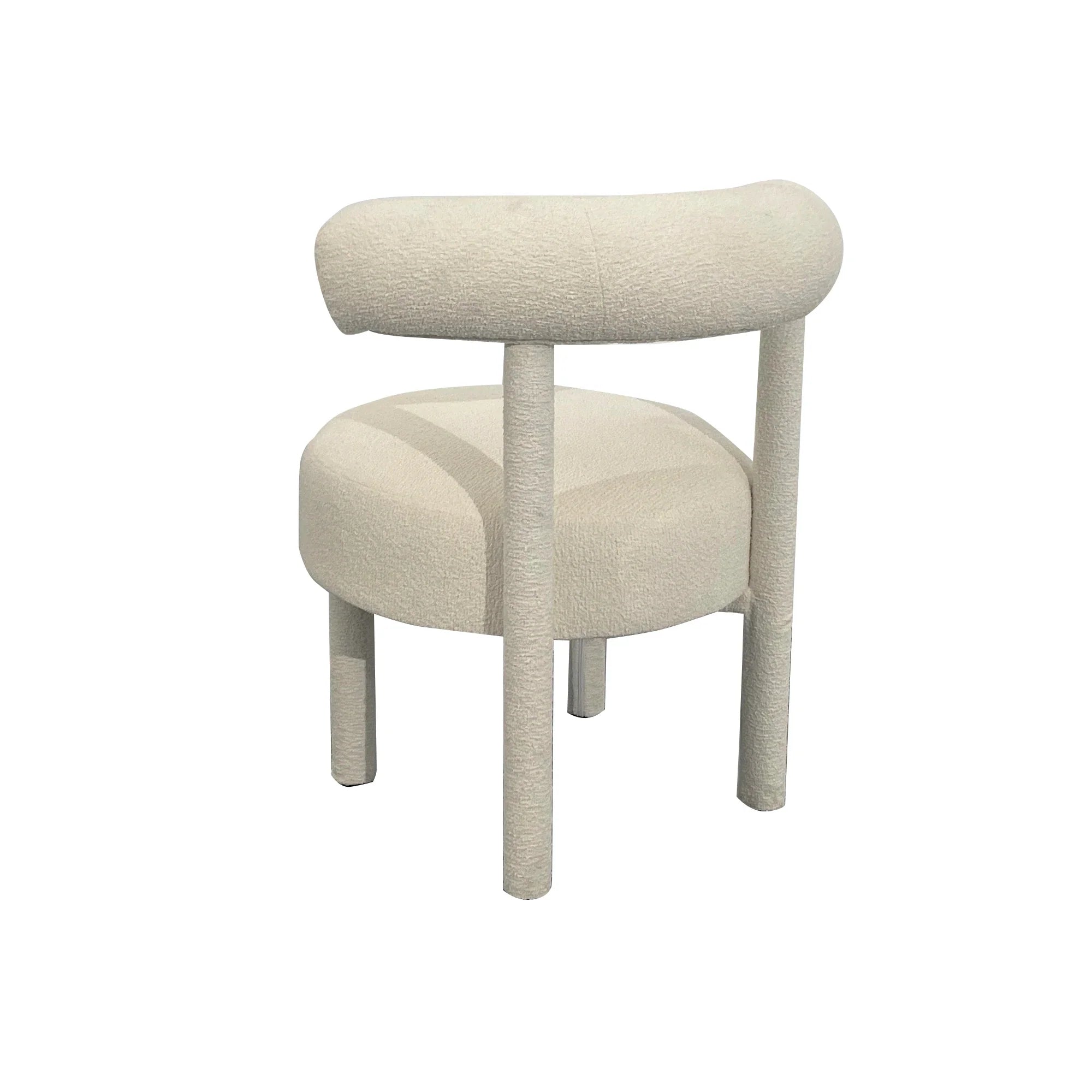 Modern Boucle Accent Lounge Chair: Stylish Living Room Armchair, Cozy Home Furniture