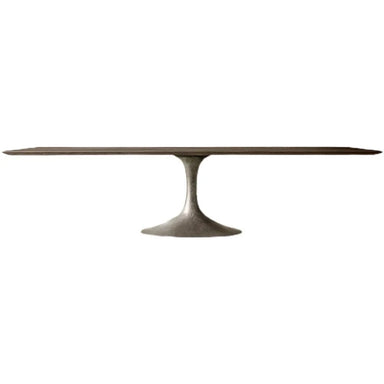 Elegant Scandinavian Solid Wood Dining Table, Customizable for Family & Friends Gatherings